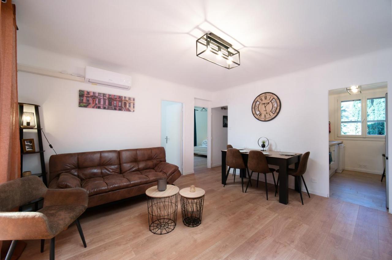 Grand Appartement 3 Chambres Avec Clim Et Balcon Marseille Luaran gambar